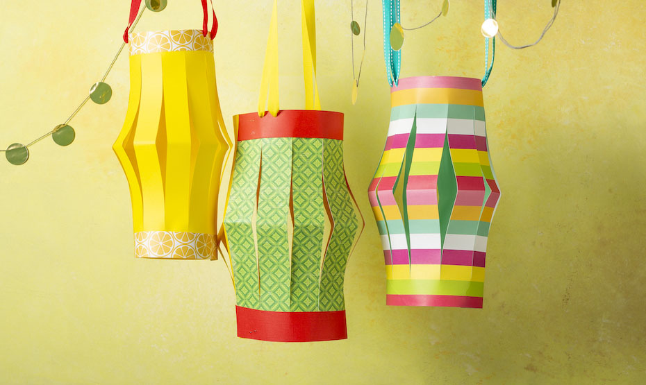 How to make your own paper lanterns